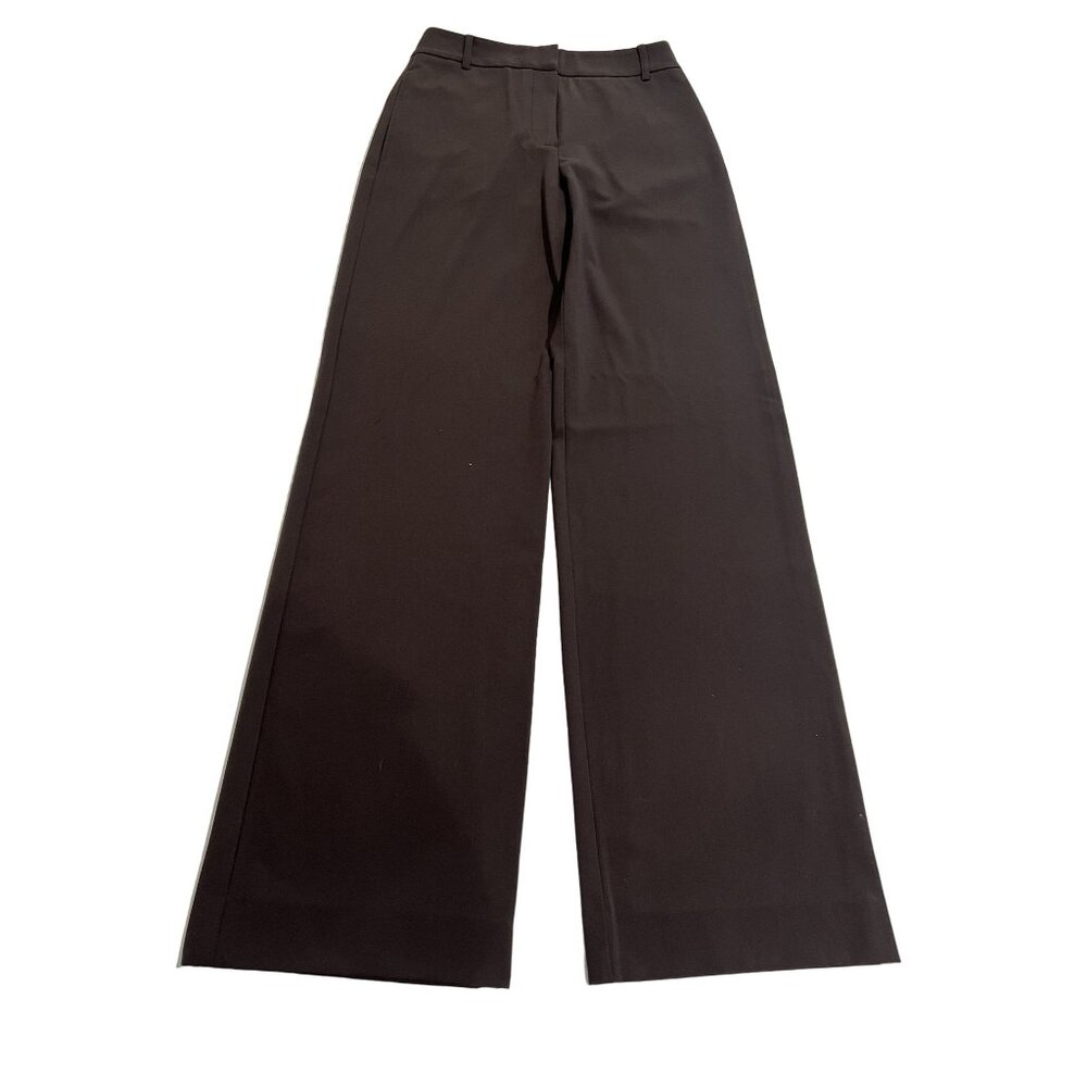Bec + Bridge Wide Leg Dress Pants in Brown - Picture 1 of 5